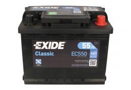 СТАРТОВ АКУМУЛАТОР 55ah Exide 460A Д+