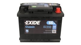 СТАРТОВ АКУМУЛАТОР 55ah Exide 460A Д+...
