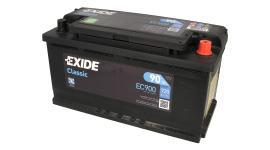 СТАРТОВ АКУМУЛАТОР 90ah Exide 720A Д+ 