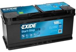 СТАРТ-СТОП АКУМУЛАТОР 105Ah Exide 950A Д+ 