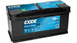СТАРТ-СТОП АКУМУЛАТОР 105Ah Exide 950A Д+ ...