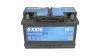 СТАРТ-СТОП АКУМУЛАТОР Exide 65Ah 650A Д+ 