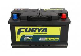 СТАРТОВ АКУМУЛАТОР FURYA 80AH 720A BAT80/720R/ 12V Д+