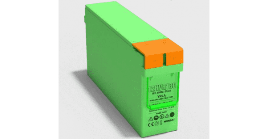СТАЦИОНАРНА БАТЕРИЯ 130AH MONBAT 12HVR130 AGM VRLA 12V 