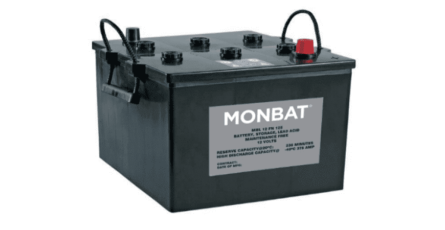 АКУМУЛАТОР ЗА ТАНК MONBAT NATO 110AH 800A 