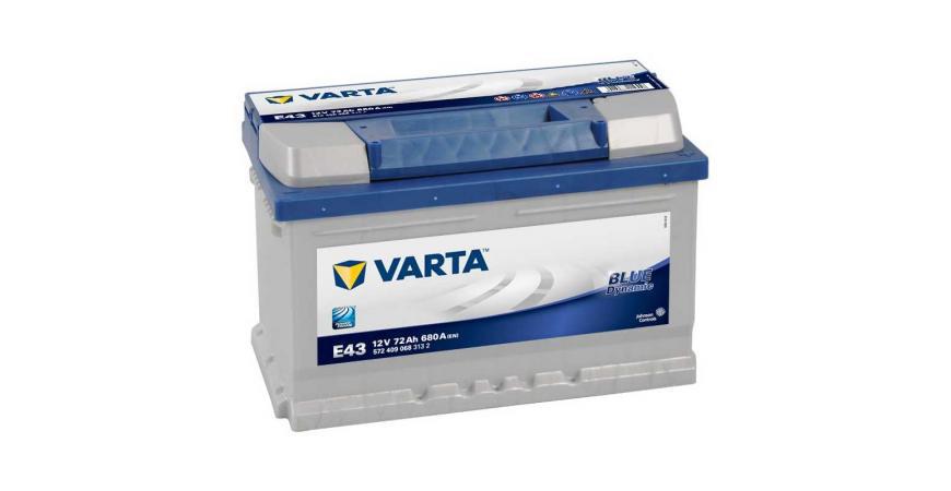 СТАРТОВ АКУМУЛАТОР 74AH VARTA BLUE DYNAMIC 680A Л+ 