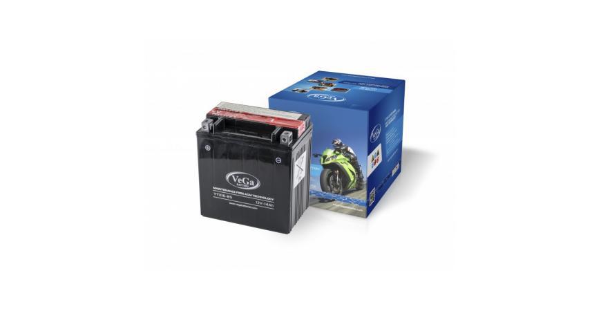 МОТО АКУМУЛАТОР VEGA 14AH 220A L+ 