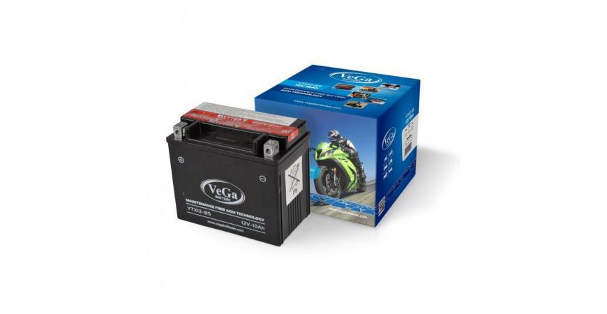 МОТО АКУМУЛАТОР VEGA 10AH 180A L+ 