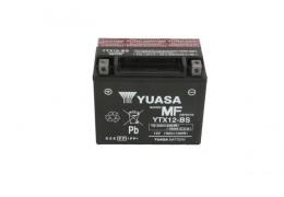 СТАРТОВ АКУМУЛАТОР YUASA 10Ah 180A YTX12-BS AGM 12V Л+