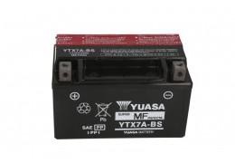 СТАРТОВ АКУМУЛАТОР YUASA 6Ah 105A YTX7A-BS AGM 12V Л+