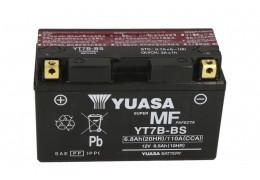 СТАРТОВ АКУМУЛАТОР YUASA 6,5Ah 120A YT7B-BS AGM 12V Л+
