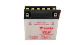 СТАРТОВ АКУМУЛАТОР YUASA 7Ah 74A 12N7-3B 12V Д+