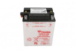 СТАРТОВ АКУМУЛАТОР YUASA 14Ah 128A 12N14-3A 12V Д+