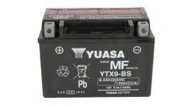 СТАРТОВ АКУМУЛАТОР YUASA 8Ah 135A YTX9-BS AGM 12V Л+