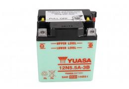 СТАРТОВ АКУМУЛАТОР YUASA 5,5Ah 58A 12N5.5A-3B 12V Д+