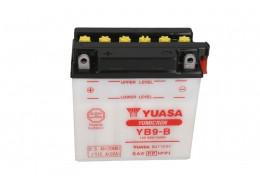 СТАРТОВ АКУМУЛАТОР YUASA 9Ah 115A YB9-B 12V Л+