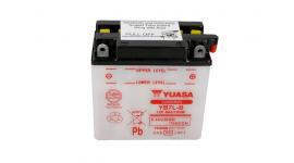 СТАРТОВ АКУМУЛАТОР YUASA 8Ah 124A YB7L-B 12V Д+...