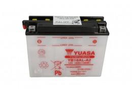 СТАРТОВ АКУМУЛАТОР YUASA 16Ah 200A YB16AL-A2 12V Д+