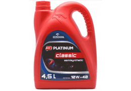 Полусинтетично моторно масло ORLEN PLATINUM CLASSIC SEMISYNTHETIC 10W-40 4.5 литра