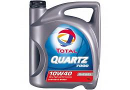 МОТОРНО МАСЛО TOTAL QUARTZ 7000 DIESEL 10W-40 5 литра