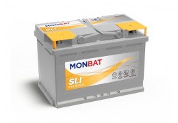 СТАРТОВ АКУМУЛАТОР 80AH MONBAT SLI PREMIUM 760A Д+