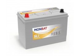 СТАРТОВ АКУМУЛАТОР 100AH MONBAT SLI PREMIUM JIS 800A Л+