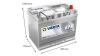 СТАРТОВ АКУМУЛАТОР 72AH VARTA DYNAMIC EFB 760A Д+