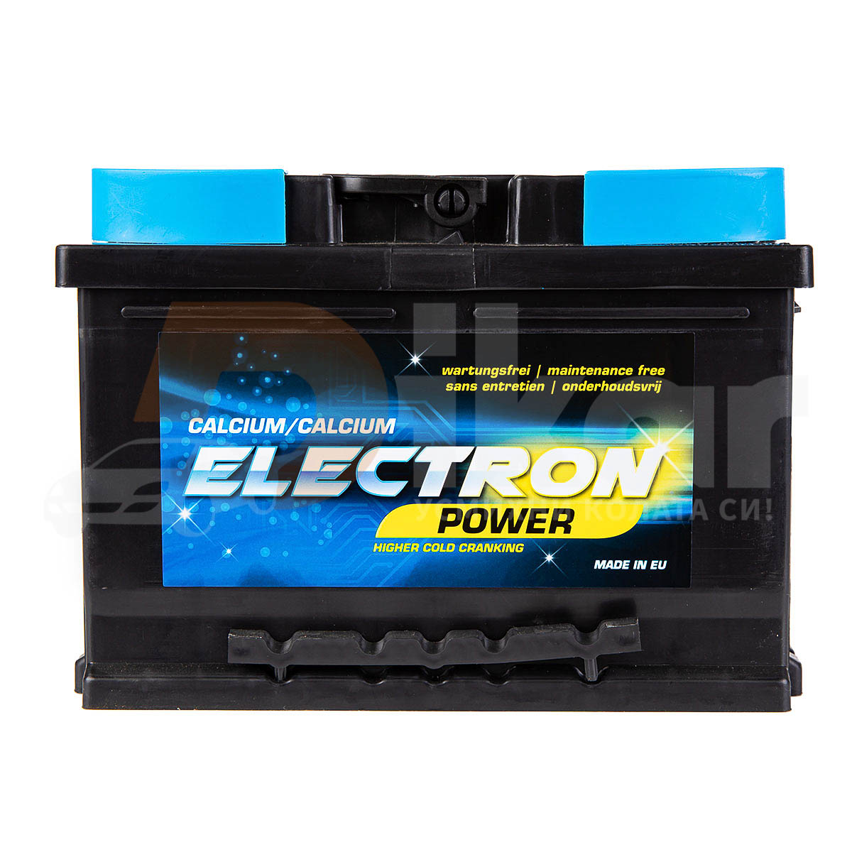 Стартов акумулатор ELECTRON Power 62Ah 540A с десен плюс