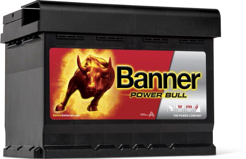 Стартов акумулатор BANNER Power Bull 60Ah 540A с десен плюс